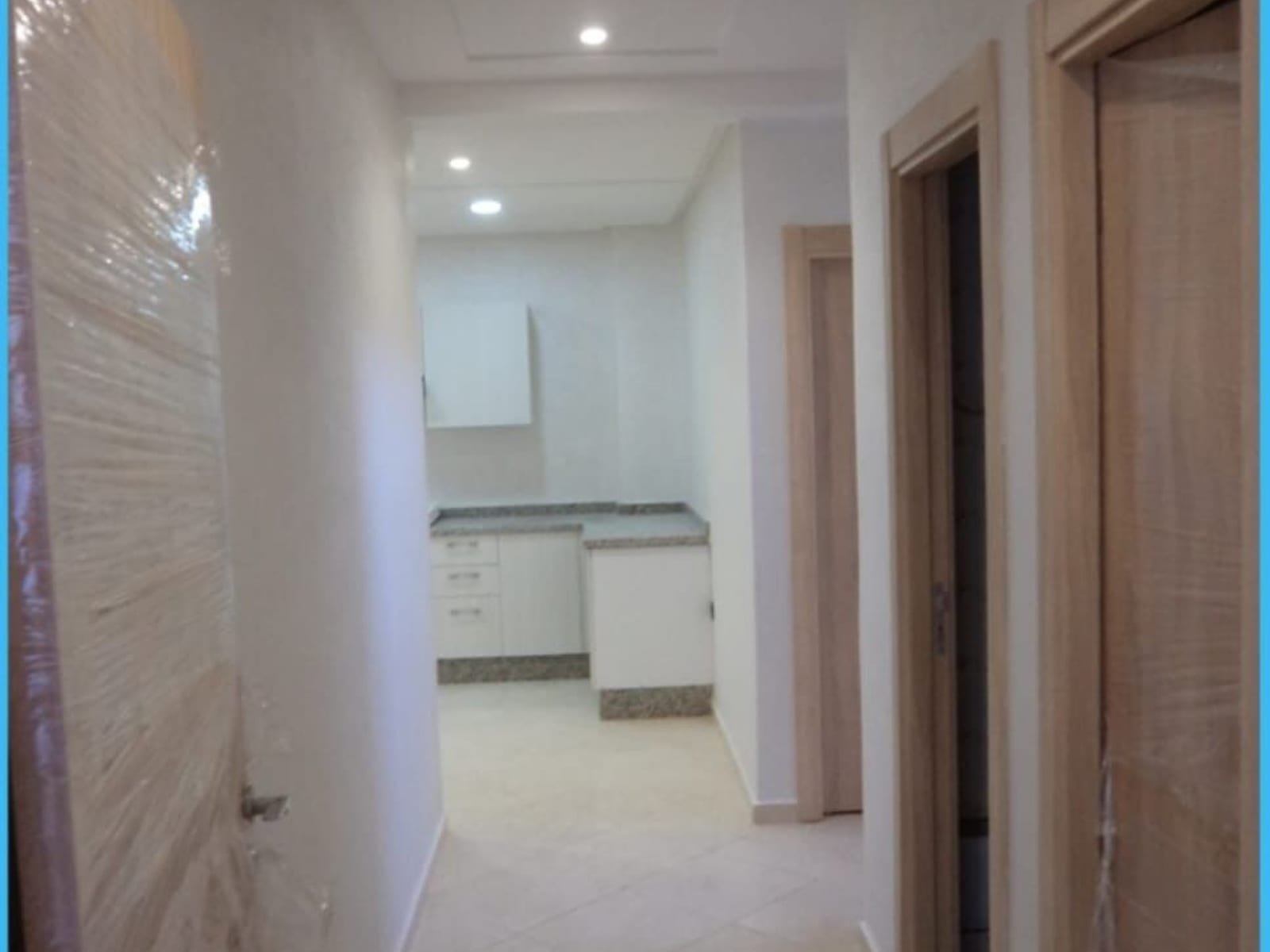 The showroom apartment, as built