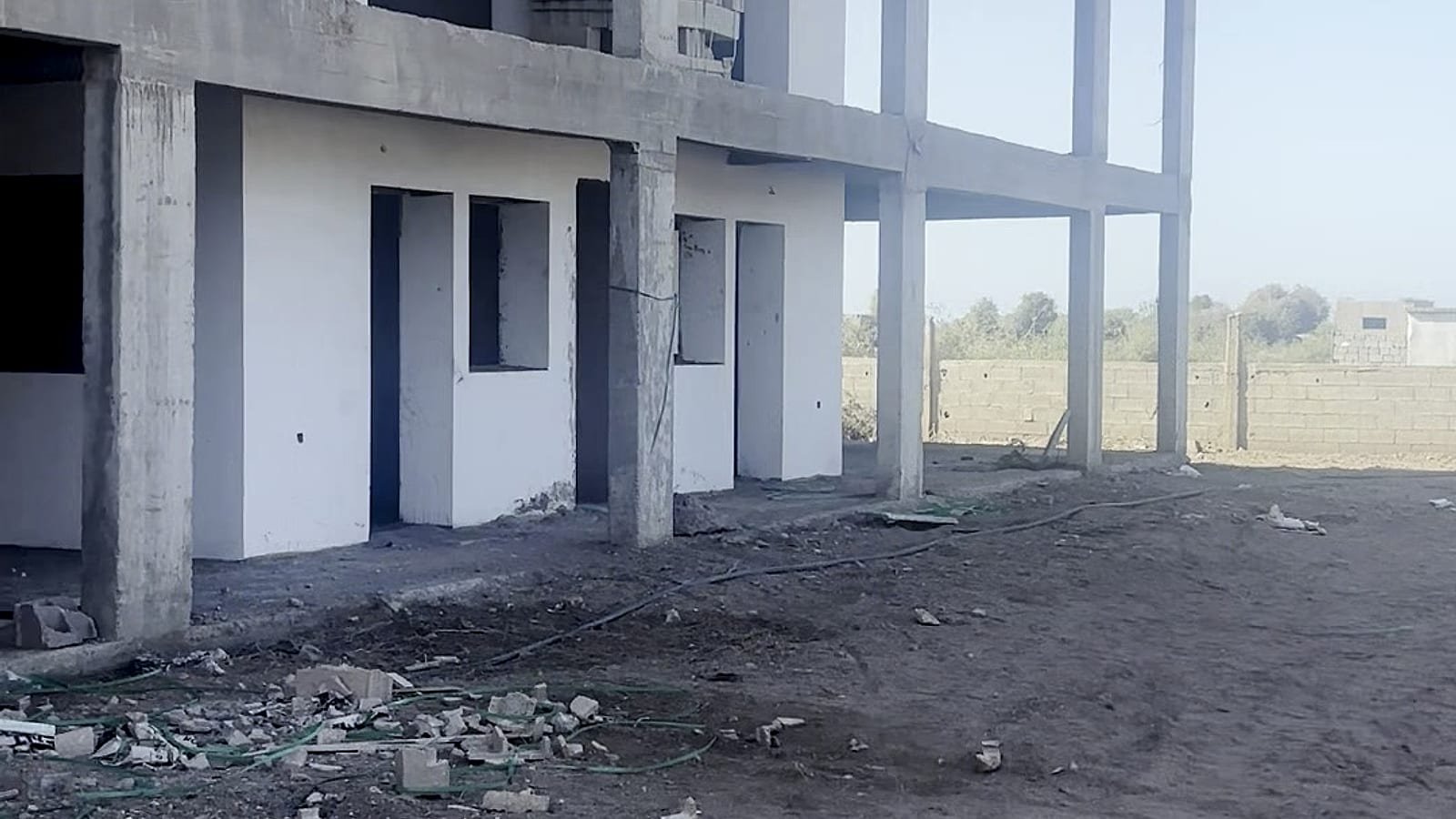 Construction progress, October 2026
